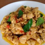 Salade japonaise au poulet et au nashi