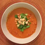 La soupe ghanéenne au beurre de cacahuète