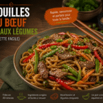 Nouilles à la sauce soja légère (recette minceur)