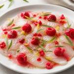 Lentilles jaunes, oignons rouges & haddock